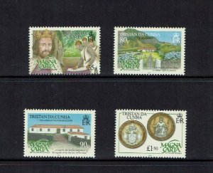 Tristan da Cunha: 2015, 800th Anniversary of the Magna Carta,  MNH Set