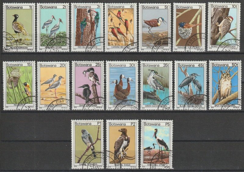 BOTSWANA 1978 SG 411/27 USED