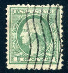 Scott #525 - 1 Cent  Washington - Used