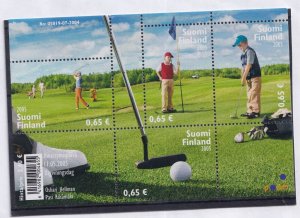 2017  FINLAND  -  SG:MS1786  -  GOLF - UNMOUNTED MNT 