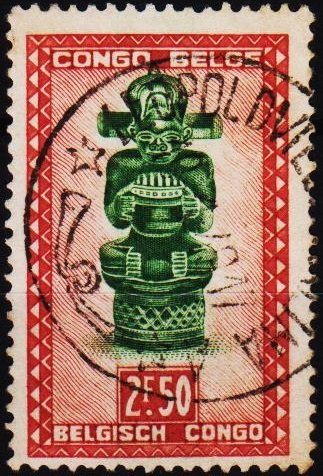 Belgium(Congo).1947 2f50 S.G.284 Fine Used