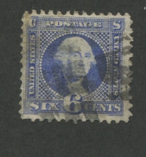 1869 US Stamp #115 6c Used F/VF Catalogue Value $200 