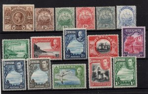 Bermuda KGV-KGVI mint MH collection WS36719