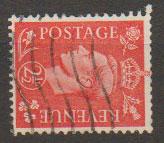 GB George VI  SG 507a wmk sideways Used