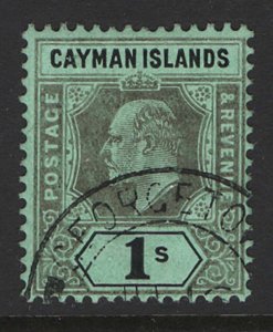 Cayman Is 1907 wmk crown CA 1s sg33 very fine used, Georgetown cds cat £110