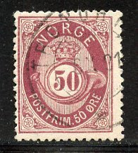 Norway # 30, Used.