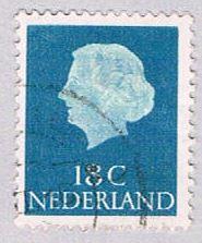 Netherlands 346C Used Queen Juliana 1953 (BP32716)