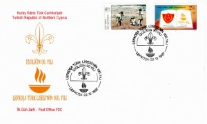Cypress, Turkish Administration 1997 Sc 447 FDC