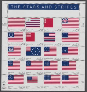 US 3403 Flags MNH VF