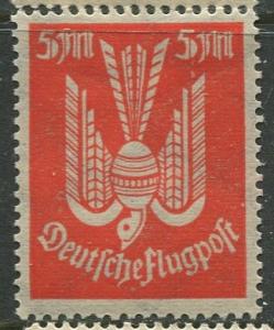 GERMANY. -Scott C15 - Airpost -1923- MLH - Single 5m Stamp