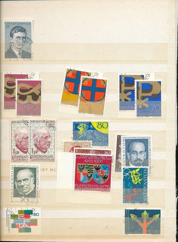 Liechtenstein 1960s/70s Mint &Used (60+Items) AU8940