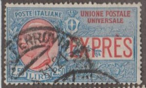 Italy Scott #E8 Stamp - Used Single