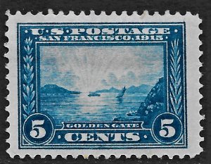 US 1913 Sc. #399 VF/XF Hinge Remnants, jumbo margins.