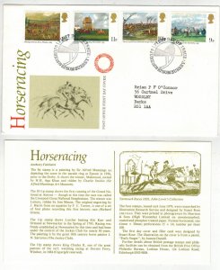 GREAT BRITAIN 1979 HORSES HORSE RACING SET OF 4 Derby Steeple Chase etc