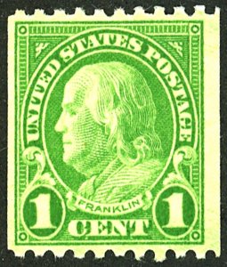 U.S. #604 MINT OG HR