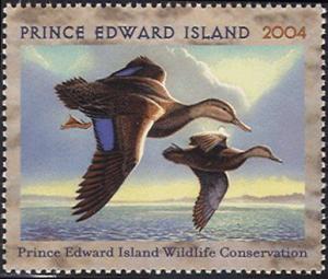 PRINCE EDWARD ISLAND  WILDLIFE STAMPS 1995-2008 (14) IN MINI BOOKLETS