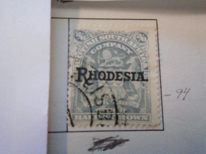 Rhodesia  # 94  used
