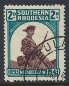 Southern Rhodesia  SG 61 SC# 64  Used Occupation of Matabeleland See scans 