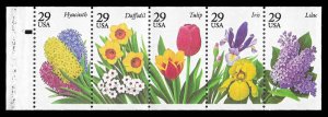 PCBstamps  US #2760/2764a Bk Pane $1.60(5x32c)Garden Flowers, MNH, (13)