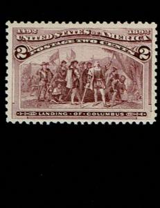 Scott #231 VF+-OG-NH.