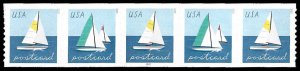 PCBstamps   US 5749-5750 PNC5 $2.40(5x48c)Sailboats, (P1), MNH, (3)