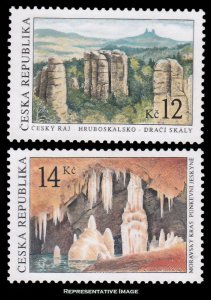 Czechoslovakia Scott 3200-3201 Mint never hinged.