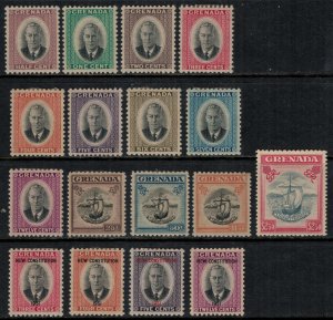 Grenada #151-63,6-9*  CV $34.50