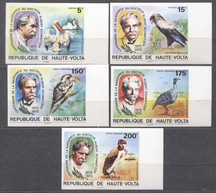 Haute Volta 1975 Albert Schweitzer, IMPERF., MNH S.432