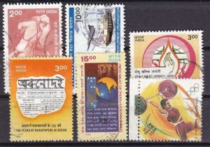 INDIEN INDIA [Lot] 09 ( O/used ) gut, neuere Jahre