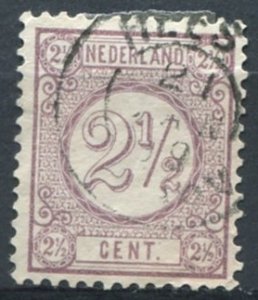 Netherlands Sc# 37 used