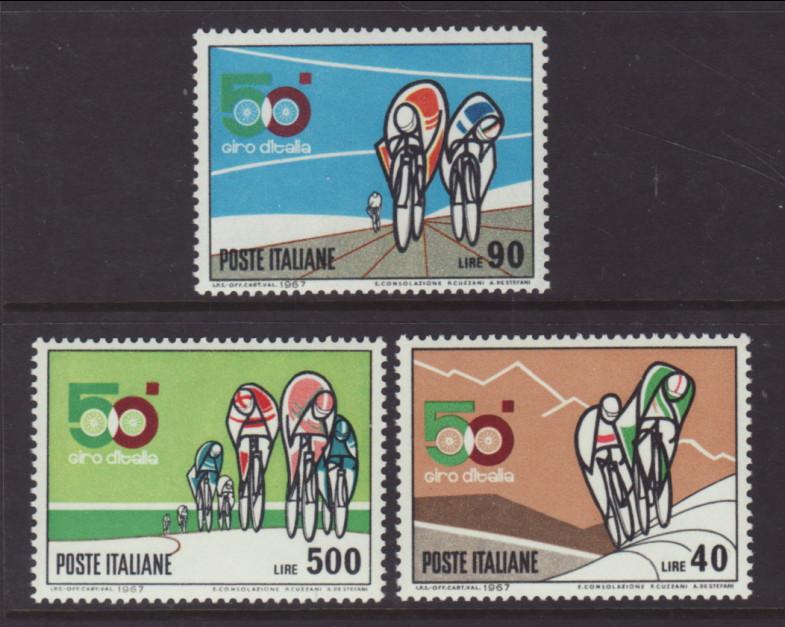 Italy 958-960 Cycling MNH VF