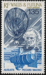 WALLIS & FUTUNA 1987 Auguste Piccard; Scott C154; MNH