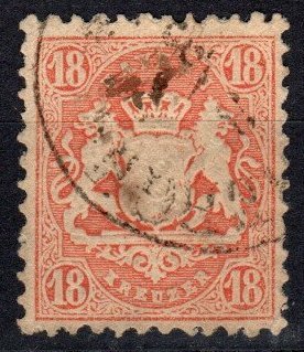 Bavaria #30 F-VF Used CV $16.00  (X3207)