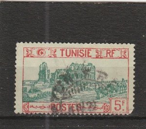 Tunisia  Scott#  109  Used  (1926 Roman Ampitheater)