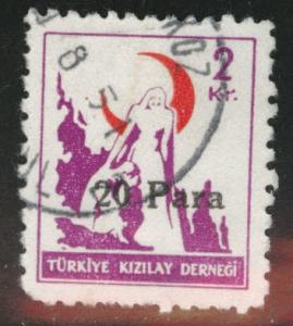 TURKEY Scott RA151 Used  postal tax stamp