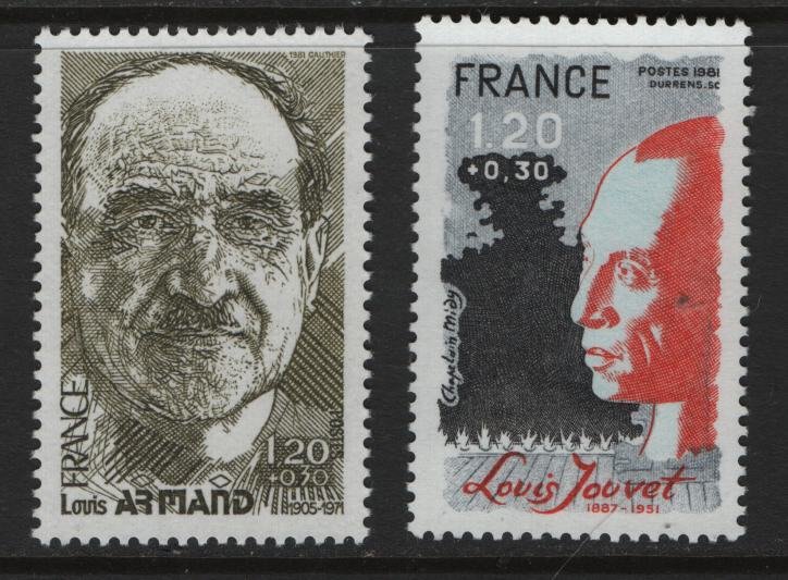 France  B532-B533  MNH