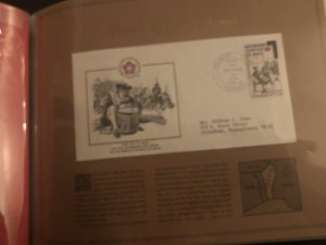 1776- 1976 Beautiful American Revolution Bicentennial First Day Covers