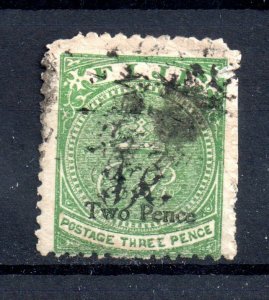 Fiji 1876 2d on 3d green used faults WS21436