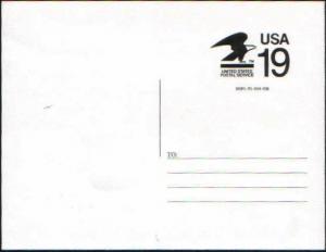 Scott CVUX2 Postal Buddy Mint Postal Card