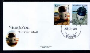 Tonga Niuafo'ou 294-295 U/A FDC