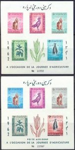 1962	Afghanistan	623-27/B22+B23b	Fauna and Flora