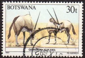 Botswana 416 - Used - 30t Gemsbok (1987) (cv $2.00)