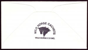 Scott 2417 25 Cents Lou Gehrig Wild Horse Hand Painted FDC Satchel Paige 7 Of 85