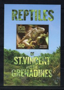 UNION ISLAND -  2015 Reptiles of St. Vincent and the Grenadines  M2745