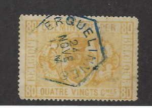 Belgium  SC Q5 Used F-VF SCV$57.50.....Check a bargain!