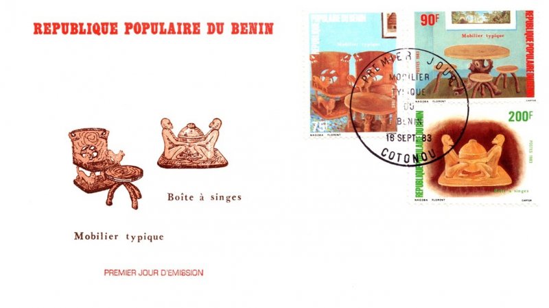 Benin, Worldwide First Day Cover