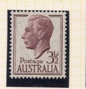 Australia 1951-52 GVI Early Issue Fine Mint Hinged 3.5d. 223649