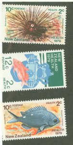 New Zealand #B103-B105  Single (Complete Set)