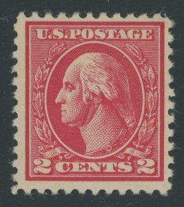USA 528 - 2 cent Perf 11 Offset Type Va - Very Fine Mint hinged