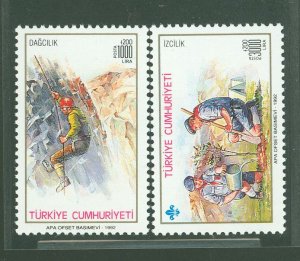 Turkey #B237-8 Mint (NH) Single (Complete Set)